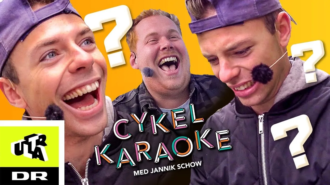 Stillbillede fra Cykel Karaoke for DR Ultra